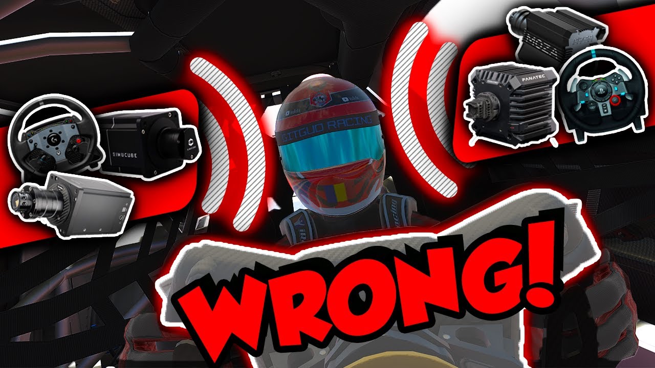The Best Force Feedback Settings for Sim Racing