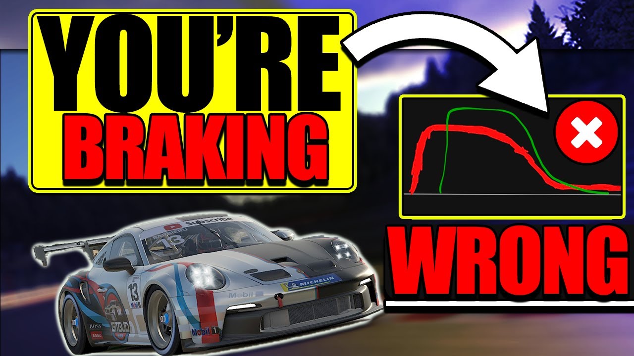 How to Get More Car Rotation in Sim Racing (Without Overusing Trail Braking)